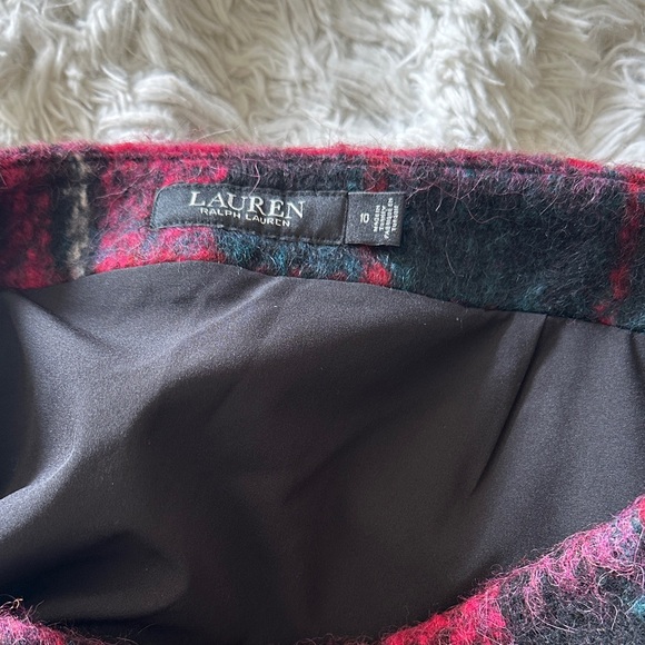 Ralph Lauren Pink and Black Plaid Mini Skirt - Picture 3 of 3